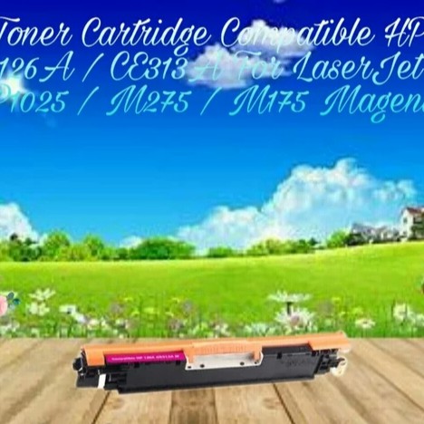 Toner Cartridge Compatible HP 126A CP1020 CP1025 CP1025nw M175 M175a M175nw M275nw CE313A Magenta
