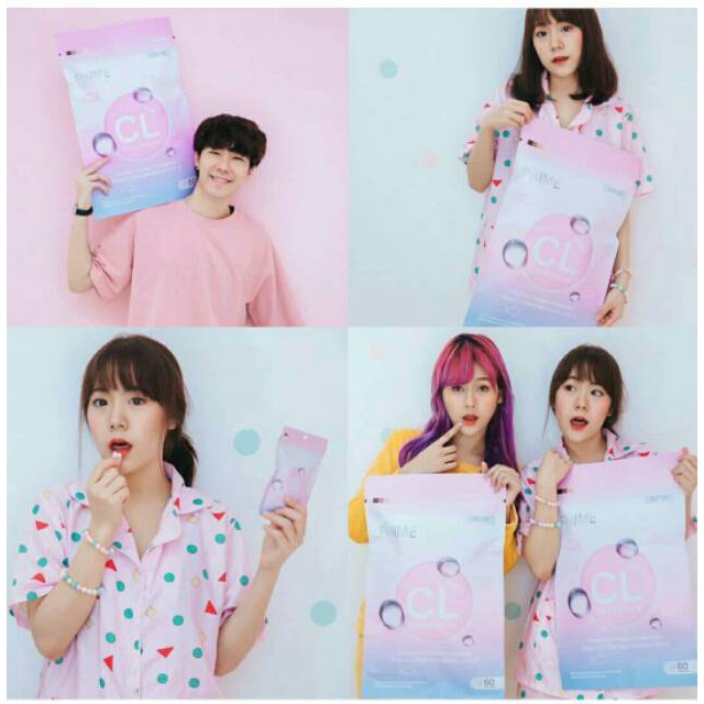 KEMASAN BOTOL CL COLLAGEN 12TH 60 CAPSULES PRIME BEAUTY YOU CARE GLUTA PEMUTIH WHITENING GLUTA