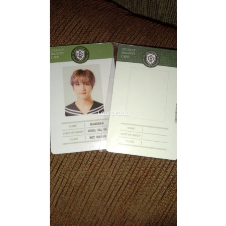 PC/Photocard Id Card Haechan Back to school B2s