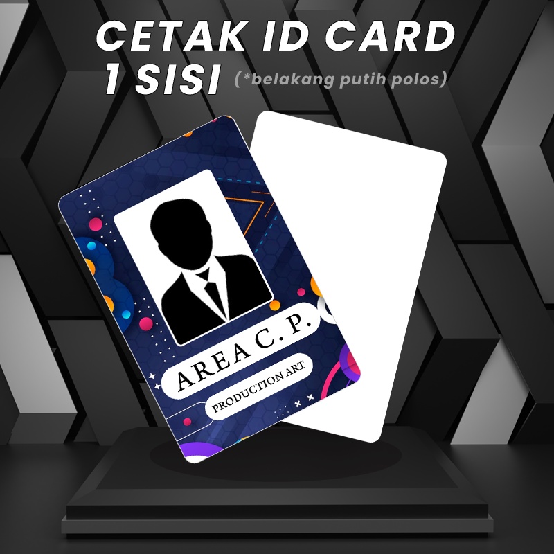 

Cetak ID Card 1 Sisi Tanpa Laminasi/Cetak Print Kartu Identitas 1 Sisi