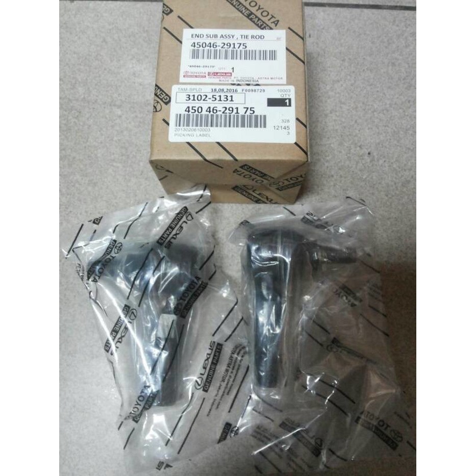 Tie Rod End Terod Terot Tierod kijang grand 7k kapsul Trod Tirod Tirot Long Rack Rak Kemudi Steering