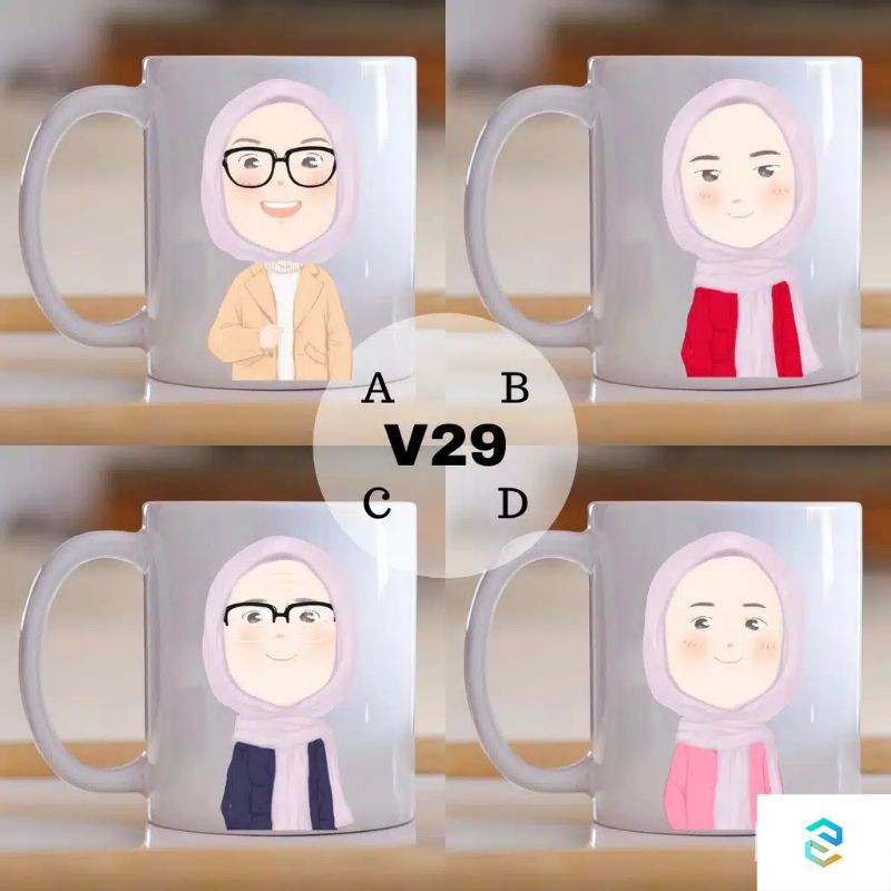 Mug Custom Unik Lucu AVATAR-V29