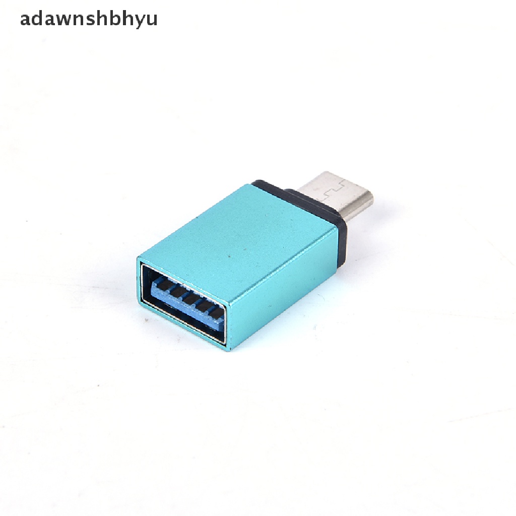 Adawnshbhyu Adaptor Type-C USB Female To OTG USB Type C Male Konvertor Kabel Konektor