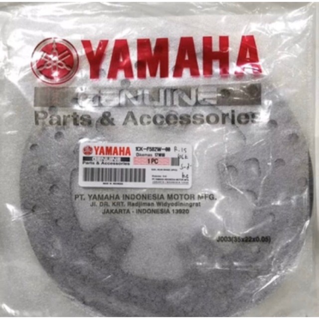 PIRINGAN DISK CAKRAM BELAKANG YAMAHA VIXION NEW / R 15 / XABRE 1CK ORIGINAL YGP