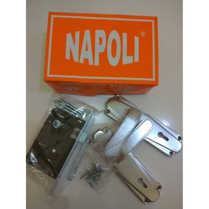 Kunci Pintu Kecil NAPOLI / Handle / Pegangan Pintu / Murah Bagus SN