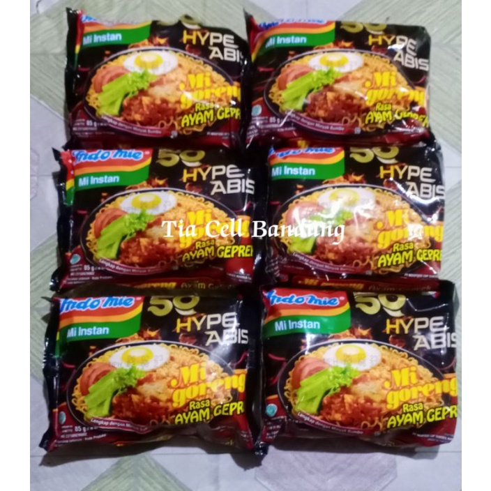 

mie indomie goreng rasa ayam geprek