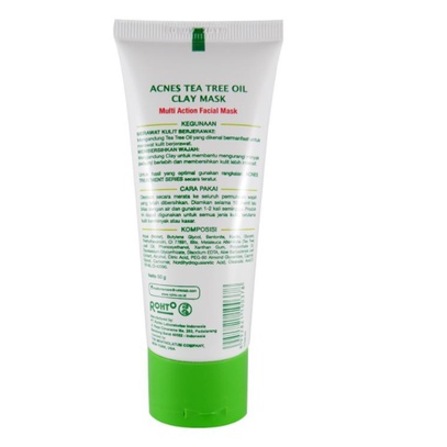 Acnes Tea Tree Oil Clay Mask / Masker Wajah 50 gr