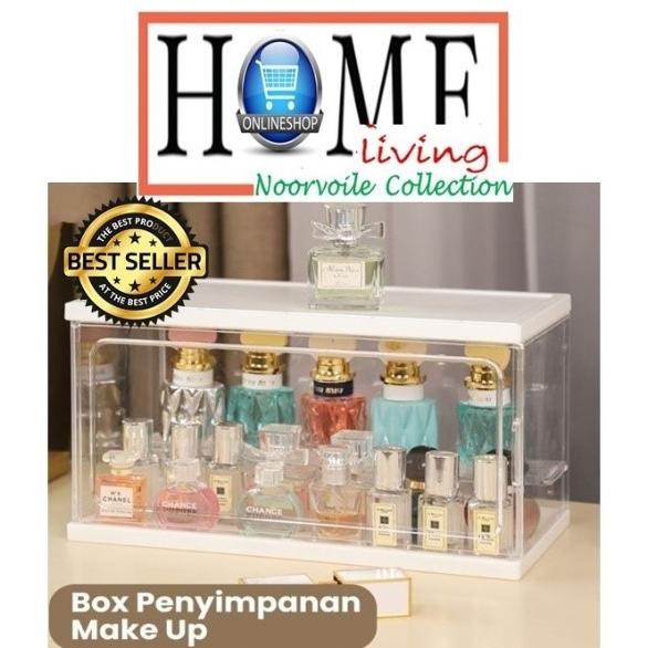 Rak Acrylic Kotak Penyimpanan Parfum & MakeUp