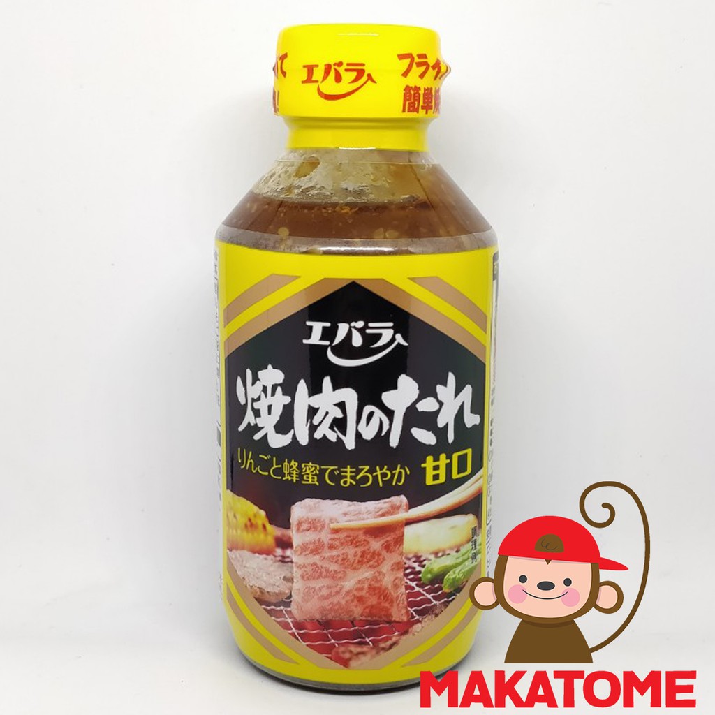 

EBARA Yakiniku sauce no tare Kuning Manis 300 gr Japan Saus 300gr