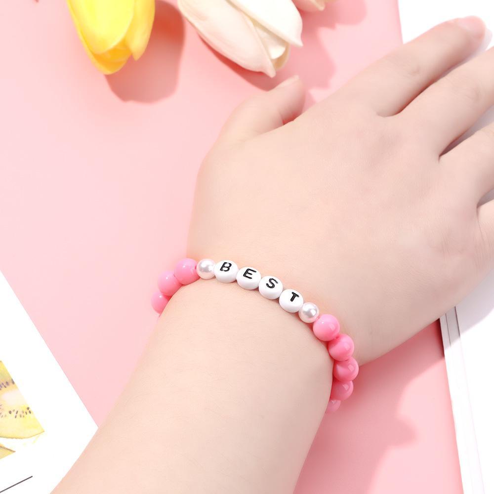 Lily Bead Gelang Hadiah Perhiasan Gadis Plastik/resin