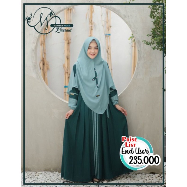 khumaira by marwah hijab gamis syari murah JUMBO
