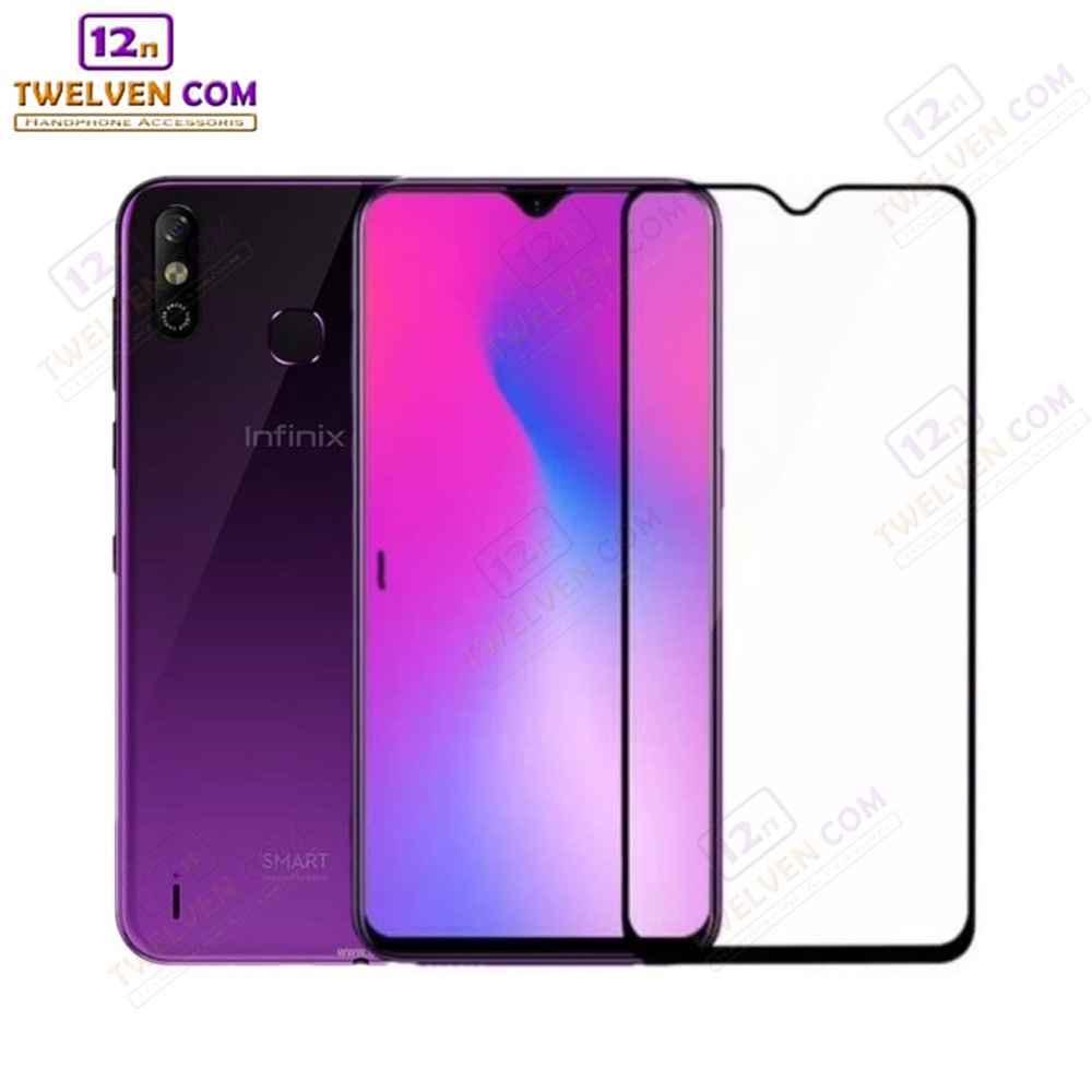 zenBlade 5D Full Cover Tempered Glass Infinix Hot 8 / Hot 9 / Hot 9 Play / Hot 10 Play / Hot 10s / Hot 11 Play / Note 7 / Note 7 Lite / Note 8 / Note 10 / Note 10 Pro / Zero 8 / Smart 4 / Smart 5 / Smart 6 / Smart 6 HD