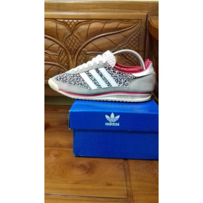 Adidas sl72 Leopard White