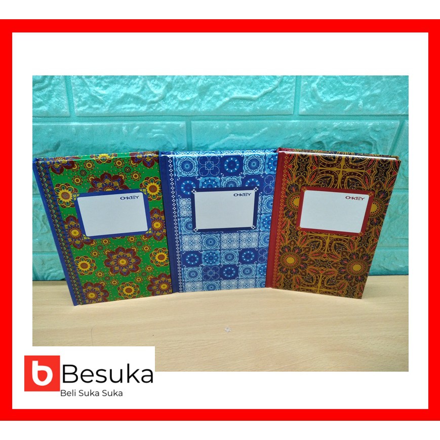 

KIKY HARD COVER OKTAVO (UKURAN 10,5 x 16 CM) OKEY 100 LBR
