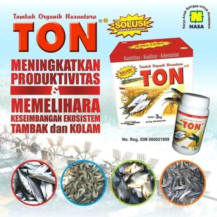 PUPUK TAMBAK ORGANIK NUSANTARA TON NASA
