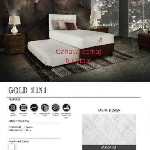 Central 2in1 Gold Hb Seven 120