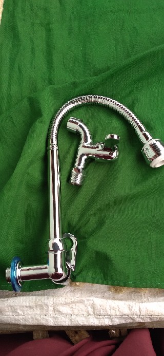 Promo Keran Kran Air Tembok Stainless Chrome Kuningan Dalam Merk Skl