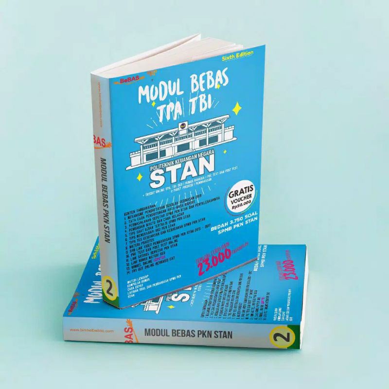 buku soal tes cpns dan sekolah kedinasan