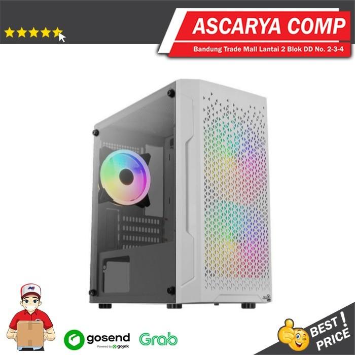 Casing Casing Aerocool Trinity Mini V2 White - Matx Ttempered Glass Case