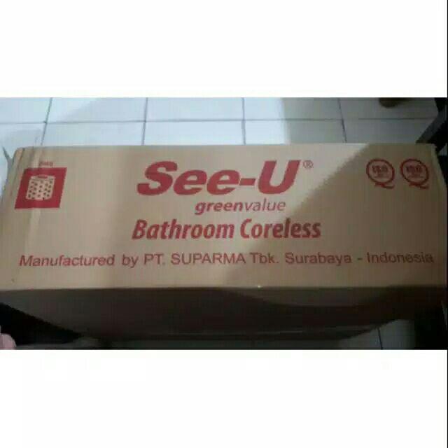 Tissue Roll / Tissue See-u / Bathroom Coreless 1dos Gojek Grab Only!