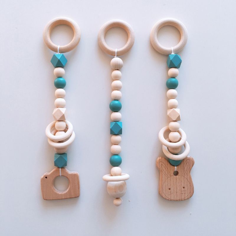 Mary Mainan Rak Kayu Solid Desain Kartun Gaya Nordic Untuk Dekorasi Kamar Bayi / Anak
