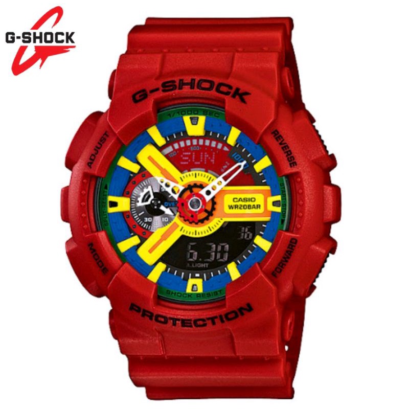 JAM GSHOCK MERAH UNISEX