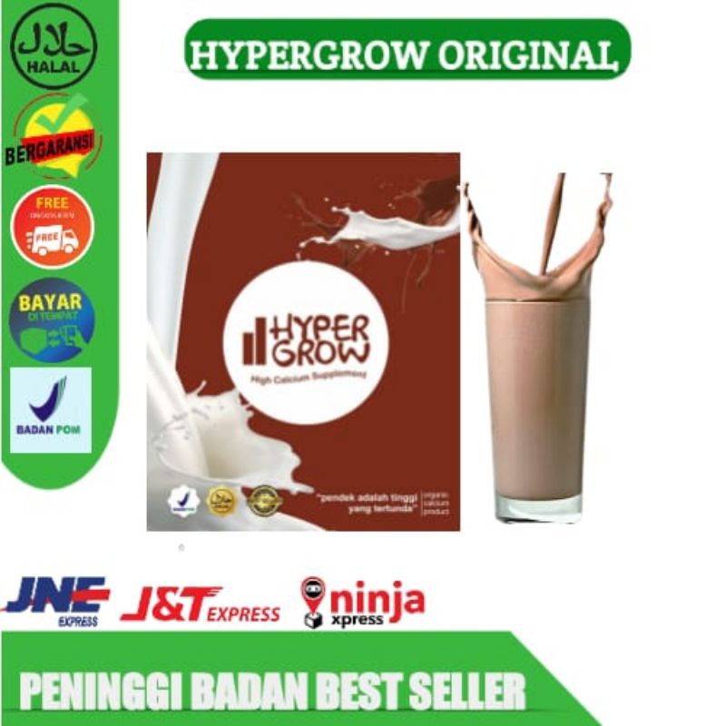 

(PAKET ECER) PENINGGI BADAN HYPER GROW ORIGINAL SUSU HYPERGROW