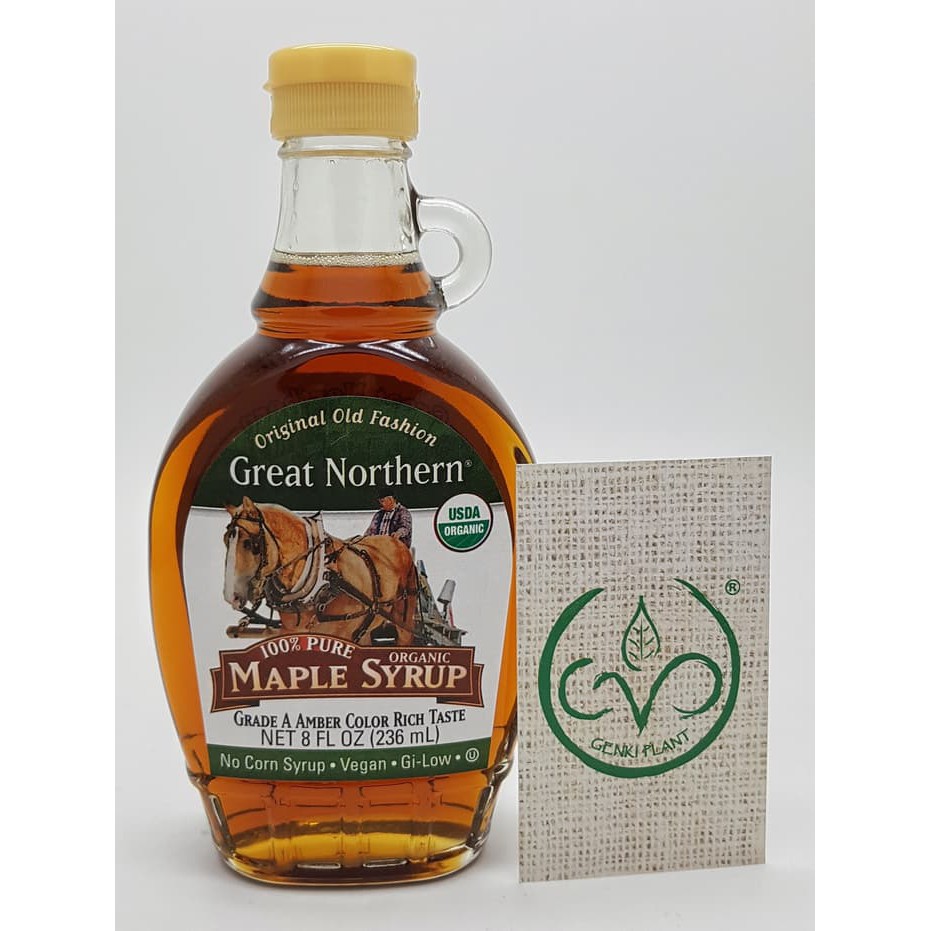 

Great Northern 100% Pure Organic Maple Syrup - 236 ml PROMO