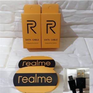 Data Cable Realme Micro USB 2.0A Fast Charging 100cm Kabel Casan Realme 5 5i 5s