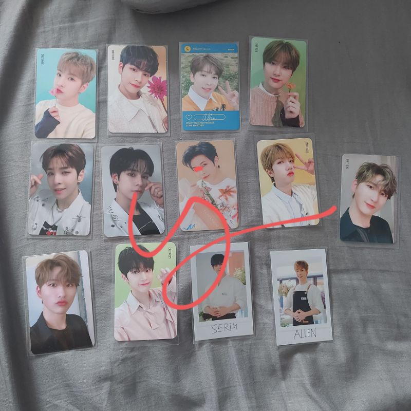 RANDOM PHOTOCARD CRAVITY SERIM ALLEN JUNGMO WOOBIN WONJIN