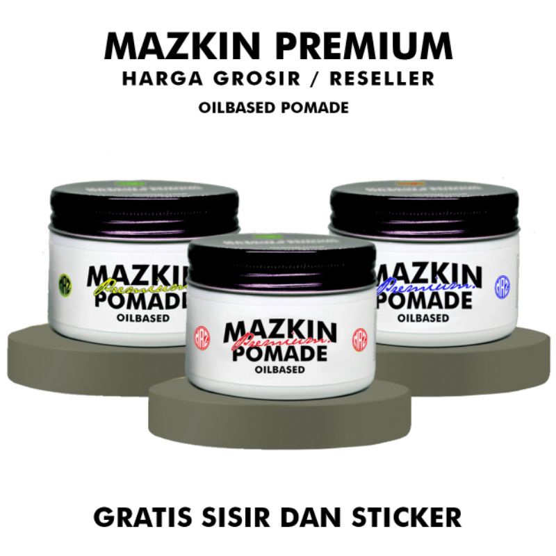 MAZKIN POMADE PREMIUM EDITION | OILBASED POMADE