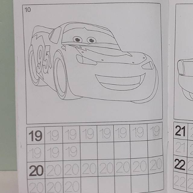 Buku Mewarnai Gambar Cars