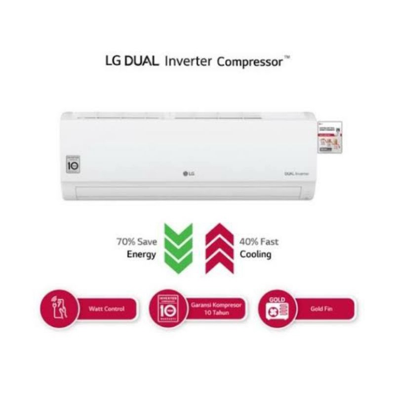 AC LG 06EV4 1/2 PK INVERTER R32 LOW WATT