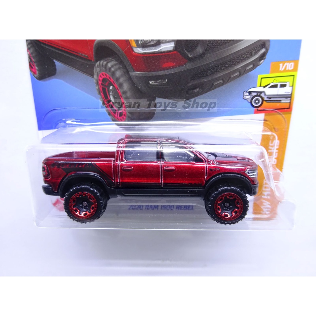 Hot Wheels 2020 Ram 1500 Rebel Merah