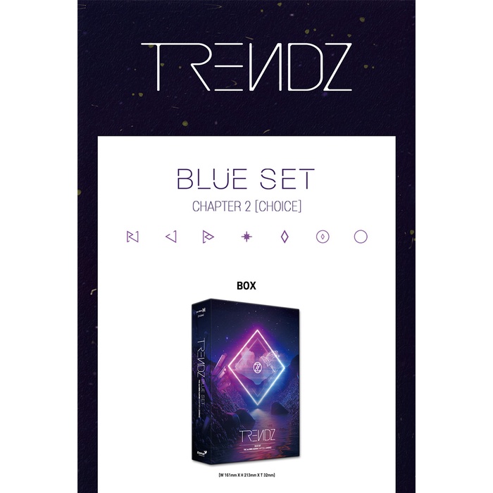 TRENDZ - 2nd Mini Album BLUE SET Chapter 2. CHOICE