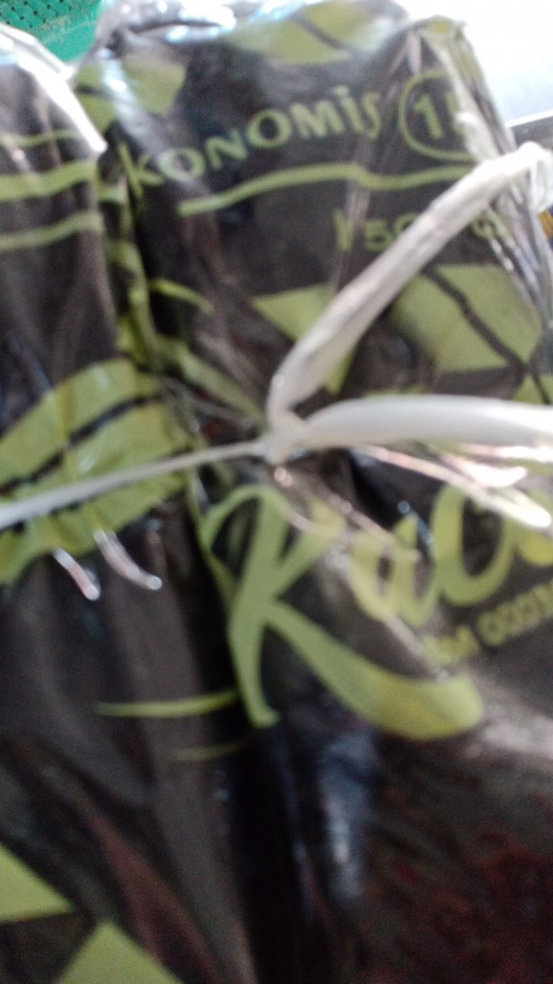 Hd Kantong Kresek Plastik Hitam Kacer Ekonomis Uk 15/17