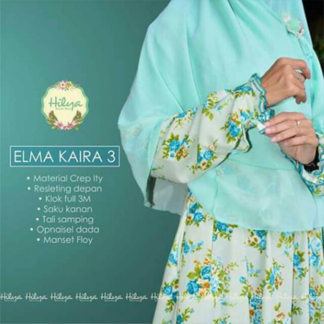 Gamis elma kaira 3