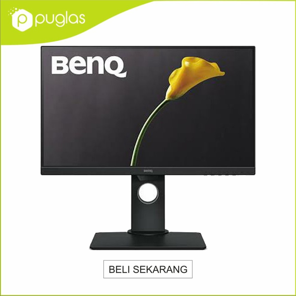 LED Monitor BenQ GW2480T IPS 24" Eye Care HDMI D-Sub DP For Komputer Laptop PC Computer