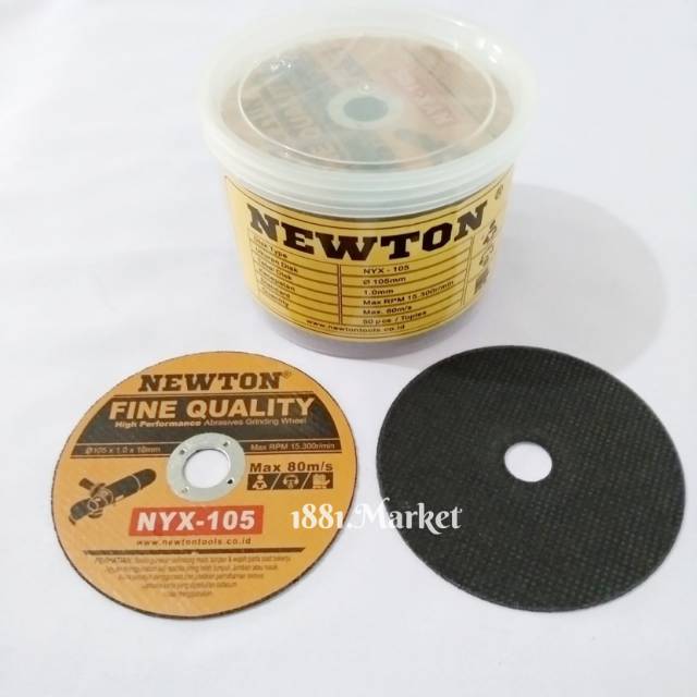 BATU POTONG NEWTON TOPLES ISI 50 PCS / BATU POTONG GERINDA NEWTON
