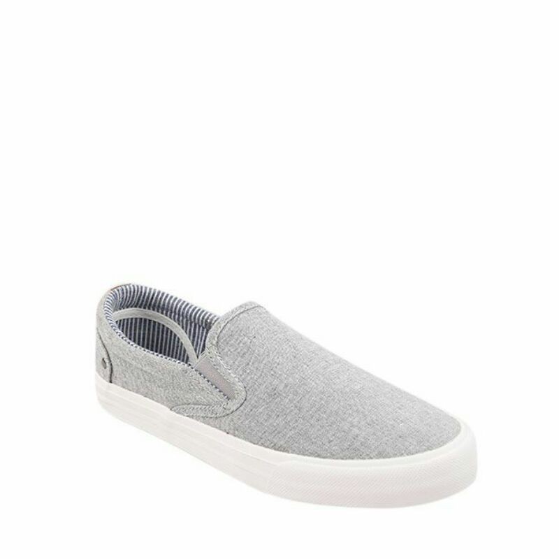 Sepatu Pria Hush Puppies Slip on Grey Original