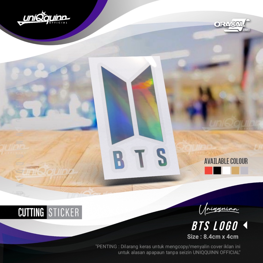 

UQ Cutting Stiker BTS / Cutting Sticker Waterproof