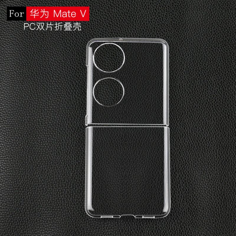 Huawei P50 Pocket Clear Case Transparant Hard Casing