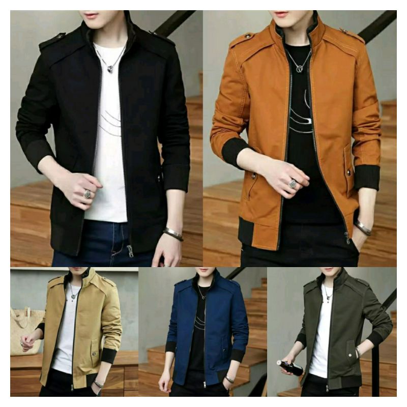 Jaket Fasion Pria / Jaket Semi Korea / Jaket Casual