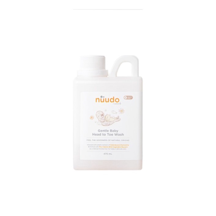 Nuudo by Pureco Gentle Baby Head to Toe Wash Refill 475ml