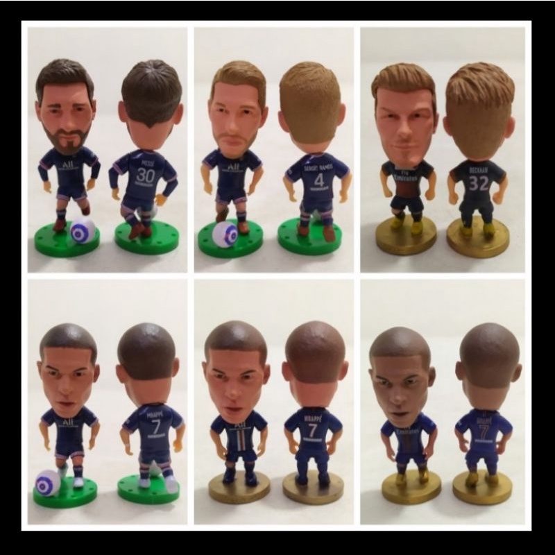 Mini Figure Soccerwe Pemain Bola PSG