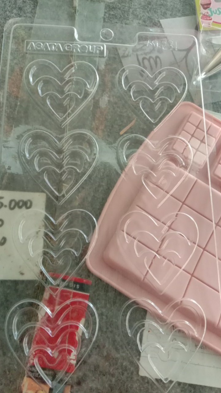 Cetakan Coklat Mika Tebal