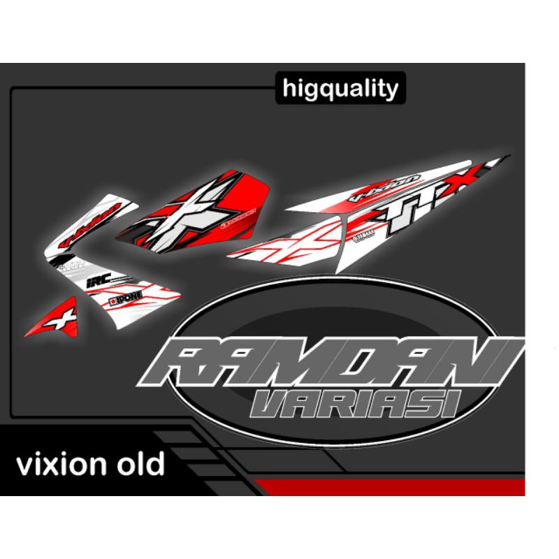 (COD) Stripping variasi vixion old/vixion tahun 2008-2012