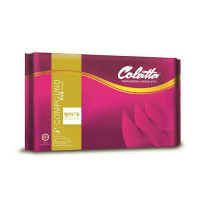 

A47Cslo Colatta White Compound 1 Kg Coklat Putih Compound Collata