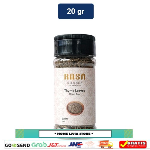 

Rasa Rempah Nusantara Thyme Leaves / Daun Timi 20 gr