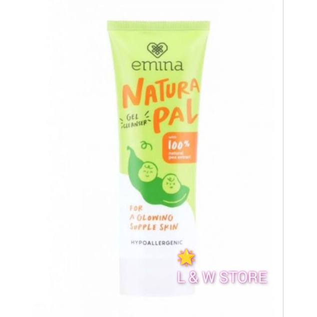 Emina Natural Pal Gel Cleanser 100ml/Pembersih Wajah/100% Original